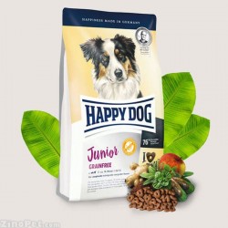غذای خشک سگ بدون غلات جوان - جونیور هپی داگ